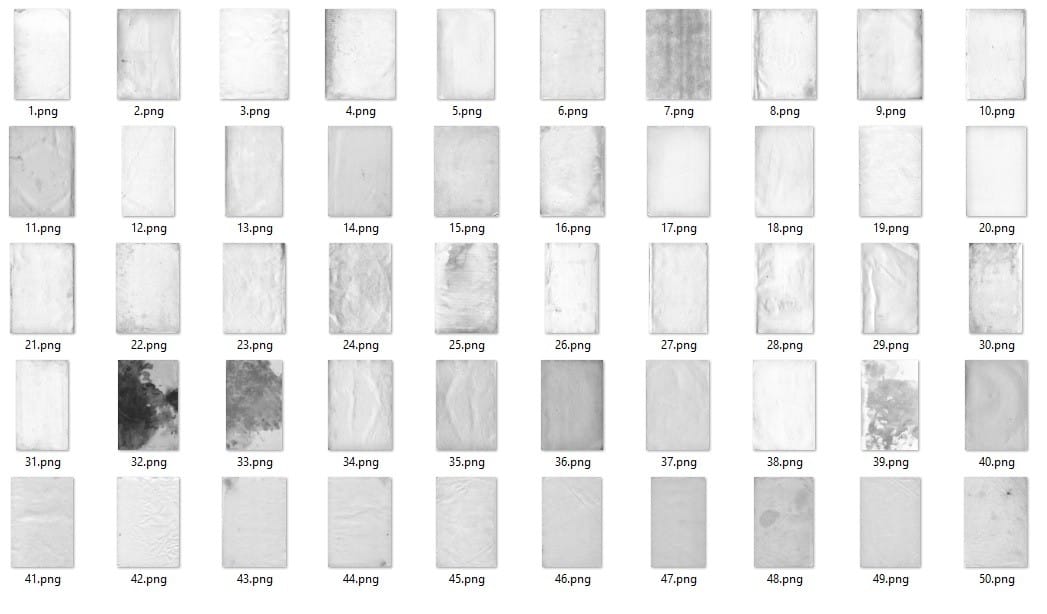 Fotoğraf Eskitme Fonları PNG