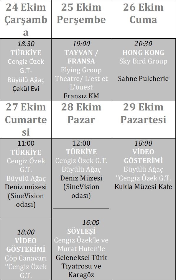 21. Uluslararası İstanbul Kukla Festivali 24 Ekim’de başlıyor
