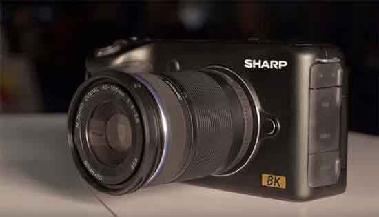 CES 2019'da Sharp 8K Video Kamera